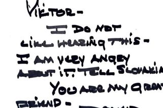 Jsem fakt naštvaný, vyřiď to i Slovákům. Maďaři sdílí údajnou Trumpovu odpověď Orbánovi fixou - Novinky